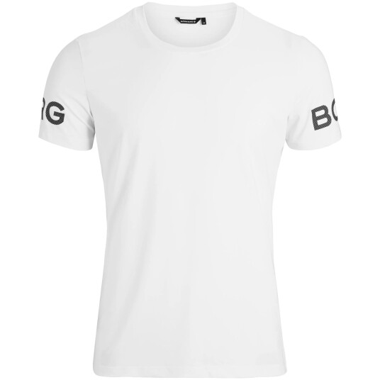 Björn Borg Borg Tee, t-skjorte, herre XL Brilliant White