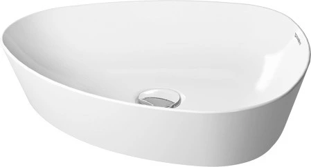 Duravit Cape Cod Toppmontert servant 500x405 mm, u/bl.hull, u/o.l, Hvit m/WG