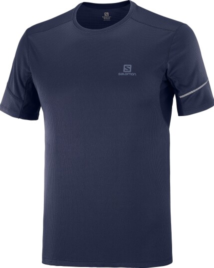 Salomon Agile S/S Tee M Night Sky (Storlek XXL)