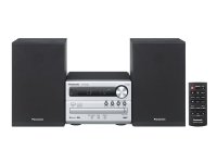 Panasonic SC-PM250 - Mikrosystem - 20 watt (Total) - sølv