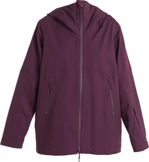 Icebreaker Women's Mer Shell+ Peak Hooded Jacket S, Nightshade