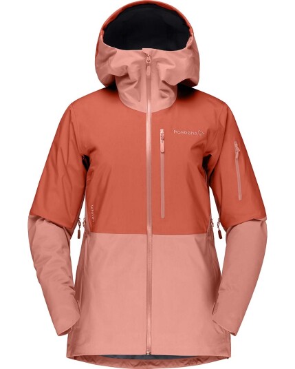 Norrøna Lofotem Gore-Tex Jacket W Orange Alert/Peach Amber (Storlek M)