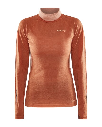 Craft Advance SUBZ Wool L/S Tee 2 W Rusty Glow (Storlek XXL)