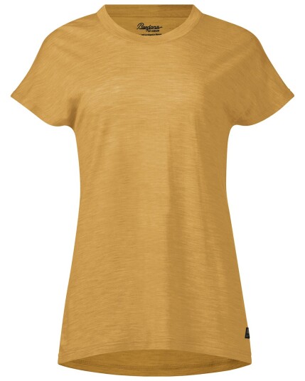 Bergans Oslo Wool Tee W Mustardyellow (Storlek M)