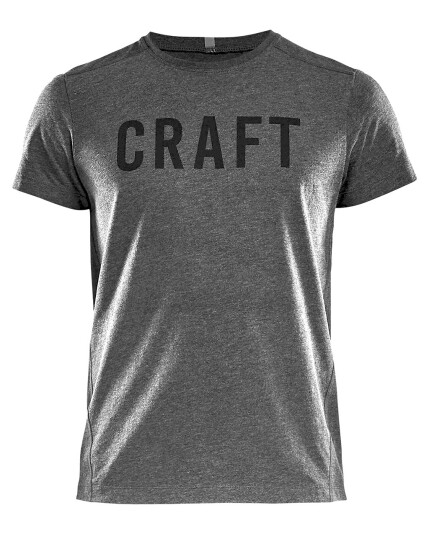 Craft Deft 2.0 S/S Tee M Dark Grey Melange (Storlek XL)