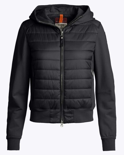 Parajumpers Caelie Fleece Hooded Jacket W Black (Storlek XS)