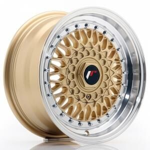 Japan Racing JR9 Gold Machined LIP 8x15 4x100 ET20 B74.1