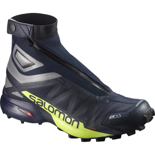 Salomon Snowcross 2 CSWP Navy Blaze/Silver/Lime Punch (Storlek 11 UK)