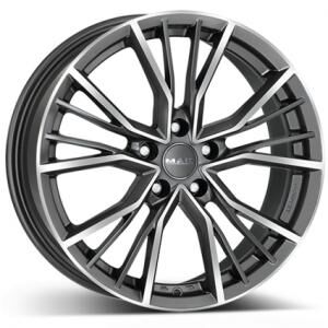 MAK Union Gunmetal Machined Face 9x20 5x112 ET26 B66.5