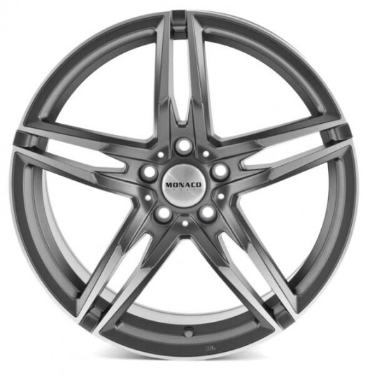 Monaco Grand Prix Anthracite Polished 8x18 5x120 ET35 B72.6