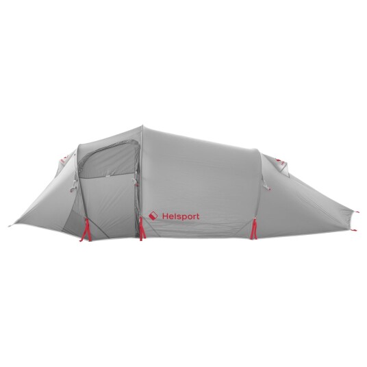 Helsport Explorer Lofoten Pro 3 Tent Stone Grey / Ruby Red OneSize