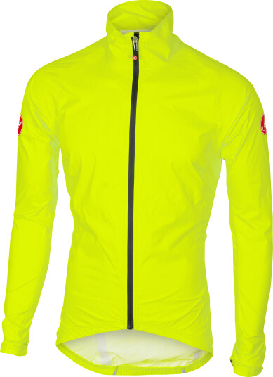 Castelli Emergency Rain Jacket Yellow Fluo L