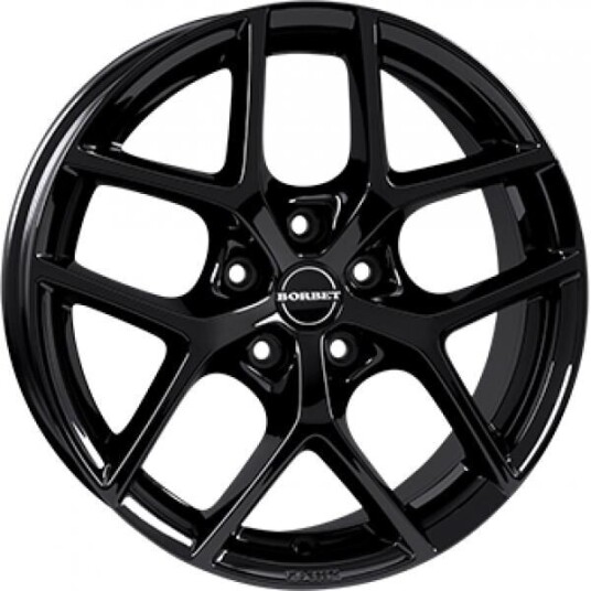 Borbet Y Gloss Black 7x17 5x100 ET45 B57.1