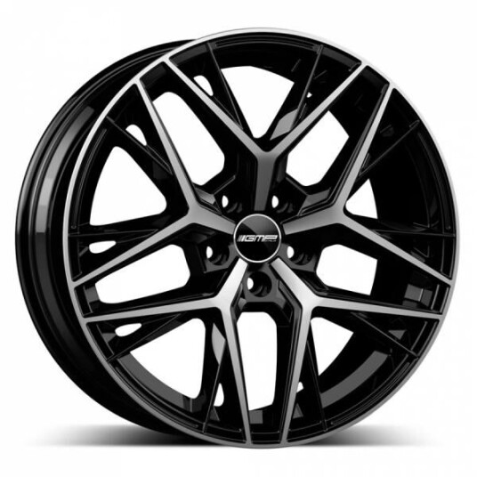 Gmp Lunica Black Machined Face 8.5x20 5x110 ET31 B65.1