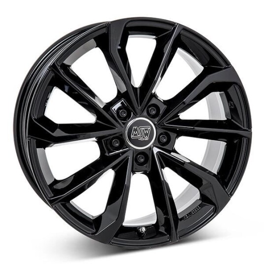 Msw 42 Gloss Black 8x18 5x108 ET42 B63.4