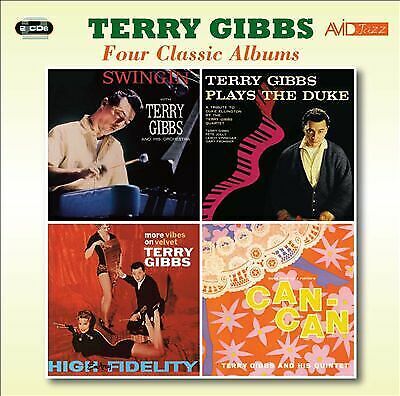 MediaTronixs Terry Gibbs : Four Classic Albums: Swingin’/Plays the Duke/More Vibes On Pre-Owned