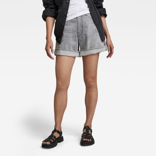 G-Star RAW Stray Denim Shorts - Grey - Women 29 Grey female