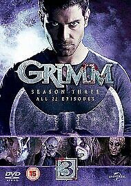 Grimm: Season 3 DVD 2014 David Giuntoli cert 15 6 discs  Englist Brand New