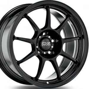 OZ Alleggerita HLT Gloss Black 10x18 5x130 ET65 B71.6