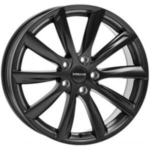 Monaco GP6 Matt Black 10x20 5x120 ET35 B64.1