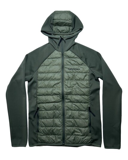 Peak Performance Down Hybrid Hood Jacket M Pine Needle (Storlek M)