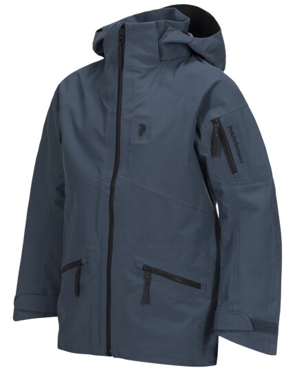 Peak Performance Radical Jacket JR Blue Steel (Storlek 130)