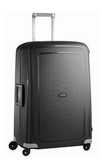 Samsonite S'Cure hard stor koffert 75 cm/102L Svart