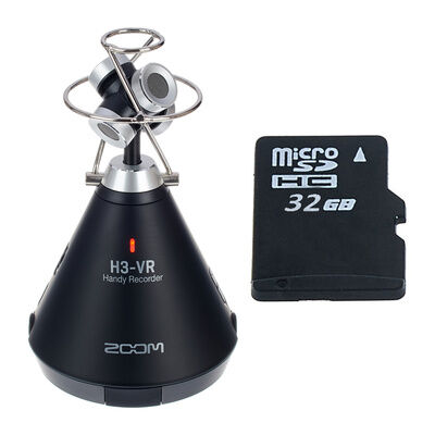 Zoom H3-VR SD Card Bundle