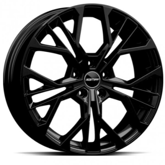 Gmp Matisse Glossy Black 7.5x19 5x108 ET45 B63.4