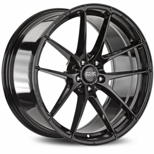 Oz Leggera Hlt Gloss Black 8.5x21 5x112 ET40 B75.1