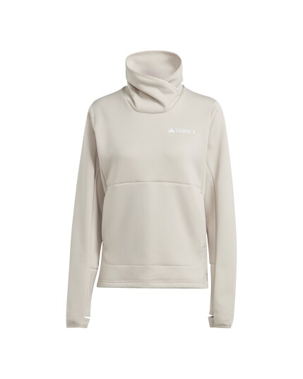 Adidas Xperior Medium Fleece Jacket W Wonder Beige (Storlek S)