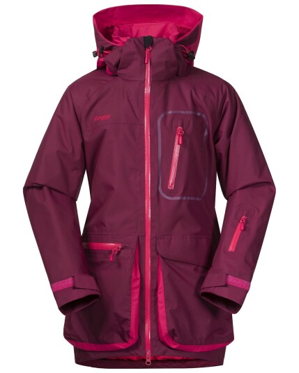 Bergans Knyken Insulated Youth Jacket Jam/Dk Sorbet (Storlek 140)