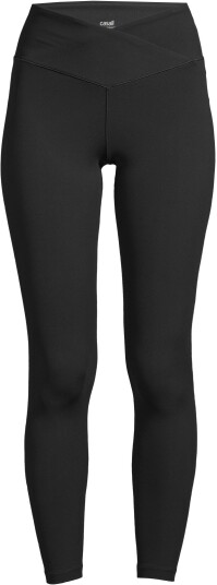 Casall Women's Overlap High Waist Tights Sort 34 Woman