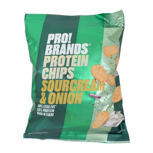 Aminopro ProteinPro Chips, potetgull 50g Sour cream & union