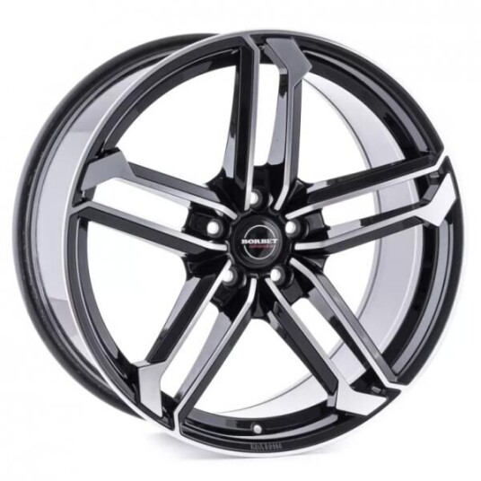 Borbet Atx Black Polished Glossy 8.5x19 5x112 ET25 B66.6