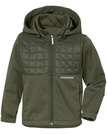 Didriksons Briska Jacket 3 JR Deep Green (Storlek 90)