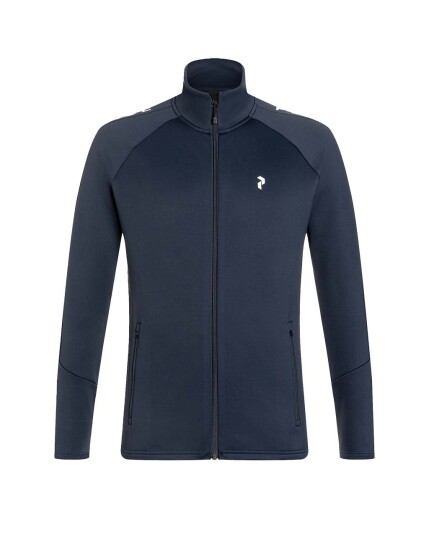 Peak Performance Rider Mid Zip Jacket M Blue Shadow (Storlek L)