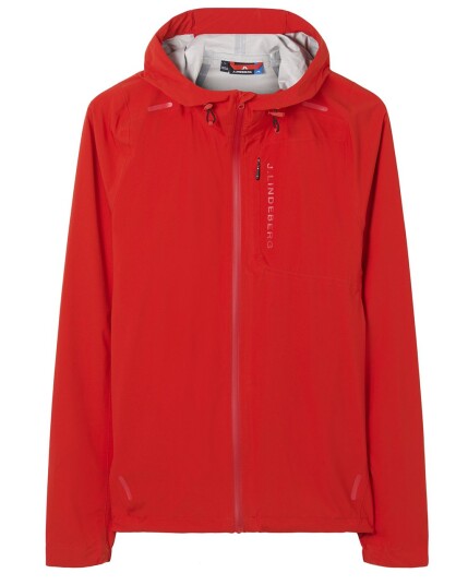 J.Lindeberg Running Jacket 2.5-Ply M Racing Red (Storlek XXL)