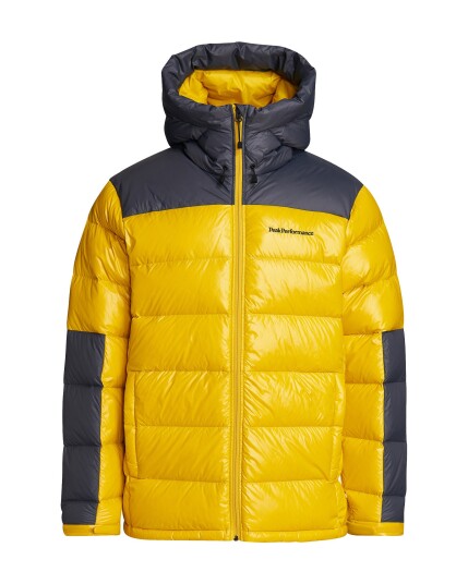 Peak Performance Frost Glacier Down Hood Jacket M Trek Yellow (Storlek XL)