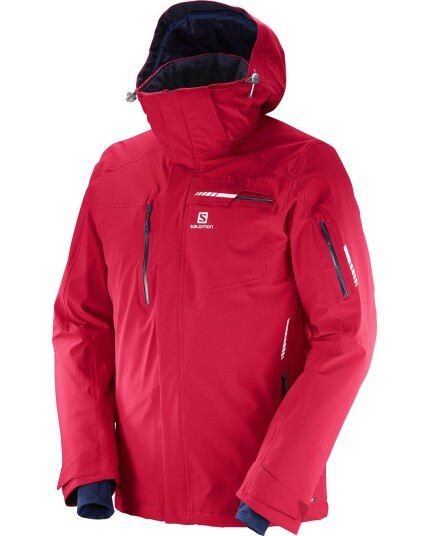 Salomon Brilliant Jacket M Barbados Cherry (Storlek L)