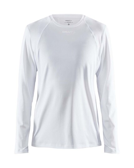 Craft Adv Essence L/S Tee W White (Storlek XXXL)