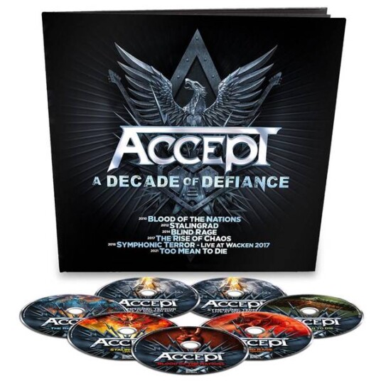 Accept - A Decade Of Defiance - Deluxe Earbook Edition (7CD)