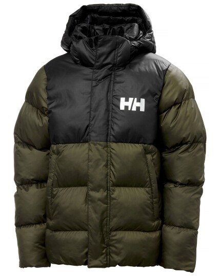 Helly Hansen Vision Puffy Jacket JR Green (Storlek 176)