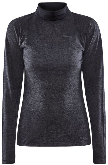 Craft Women's Adv Subz Wool Ls Tee 2 L, Black