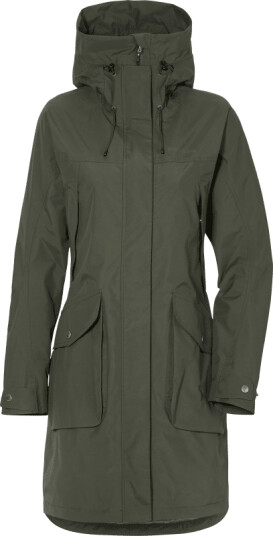 Didriksons Women's Thelma Parka 10 34 , Deep Green