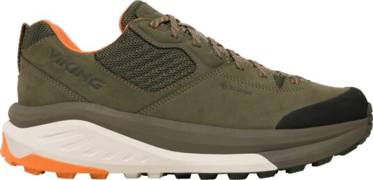 Viking Men's Cerra Hike Low Gore-Tex 42, Olive/Orange