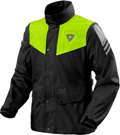 Revit Nitric 4 H2O Motorsykkel Rain Jacket M Svart Gul