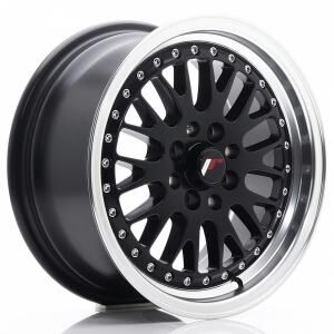 Japan Racing JR10 Matt Black Machined LIP 8x16 4x100 ET20 B67.1