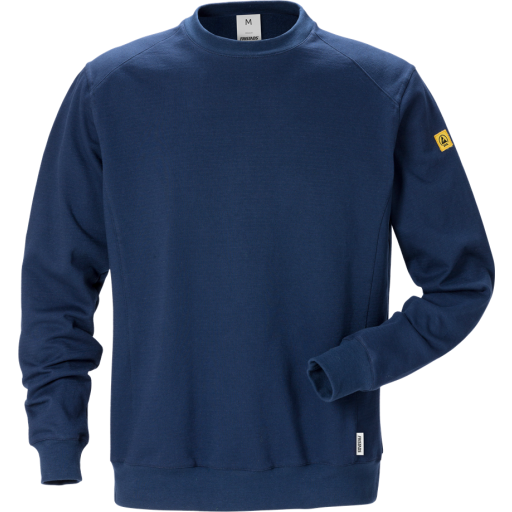 Fristads Sweatshirt Esd 7083 Xsm Mörk Marinblå M