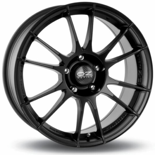 Oz Ultraleggera Matt Black 8x17 5x108 ET55 B75